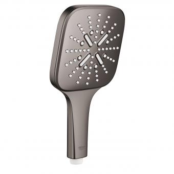 Dušo galvutė Grohe Smartactive Cube 130 9,5l kvadratinė grafito spalva 
